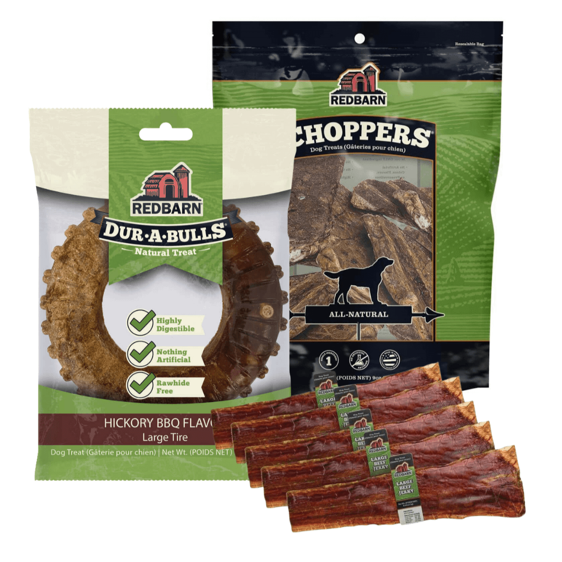 Big Dog Treat Bundle – Premium Treats & Chews for Large Dogs